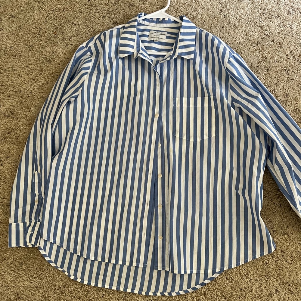 Madewell oversized button up